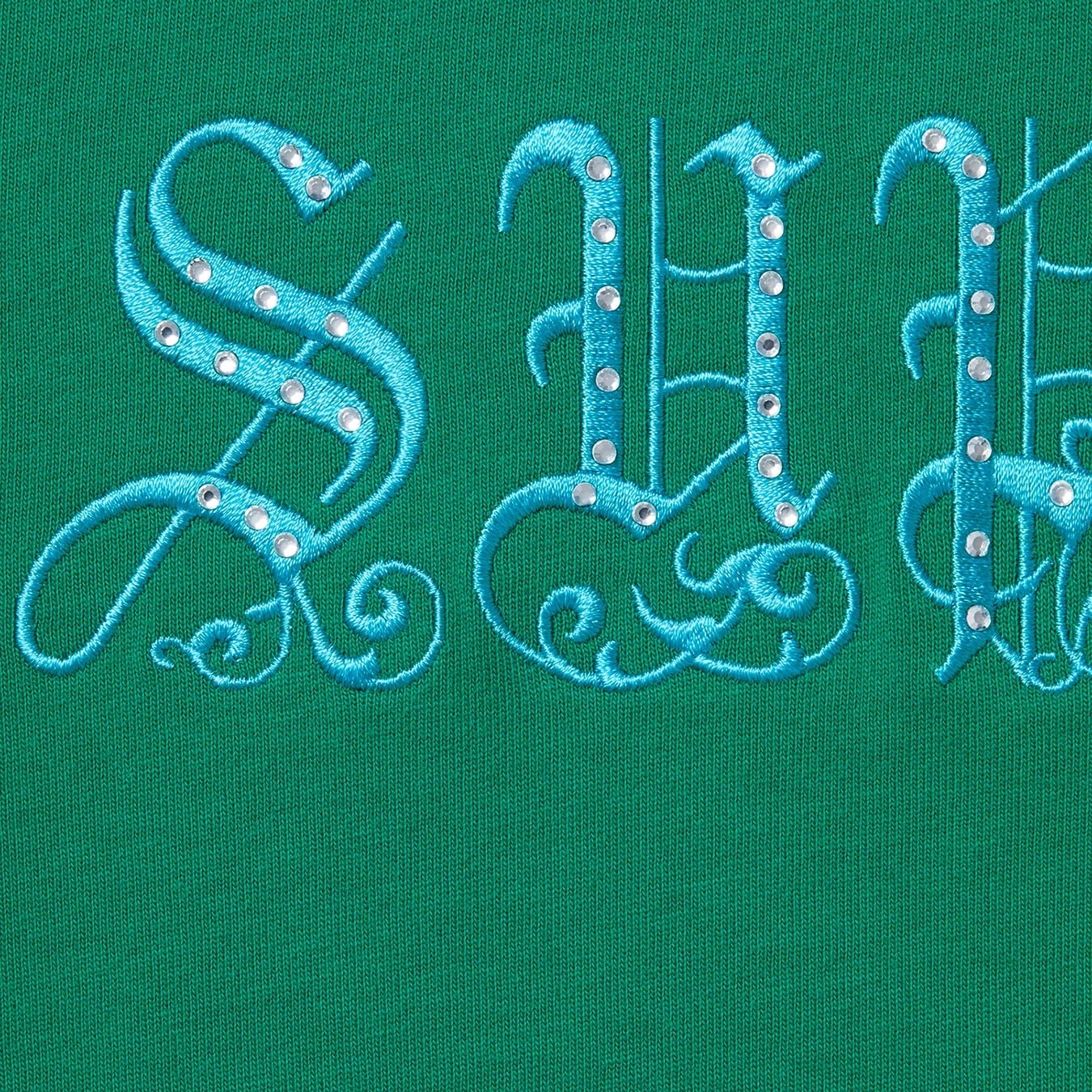 Old English Rhinestone S/S Top view 11